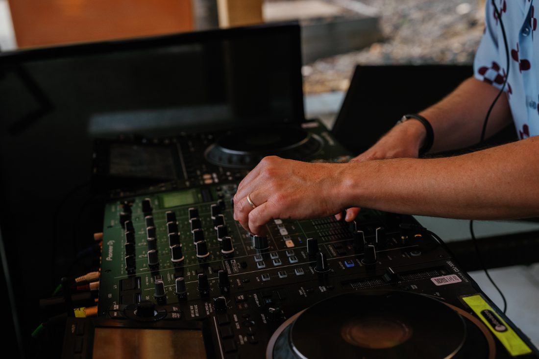Behind the Decks